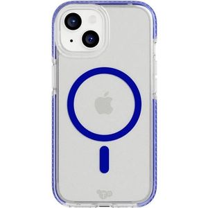 tech21 EvoCrystal MagSafe hoesje voor iPhone 15 Blauw (iPhone 15), Smartphonehoes, Blauw