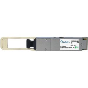 BlueOptics BO25K859S2DIN QSFP Transceiver 40GBASE-SR4 150M industrial, Zendontvangers, Zilver