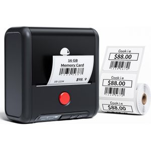 Phomemo M200 Czarny (203 dpi), Labelprinter, Zwart