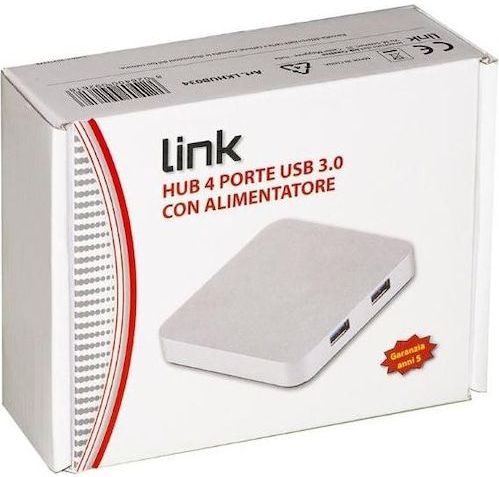Link LKHUB034 (USB-C, 4 Havens), Docking station + USB-hub