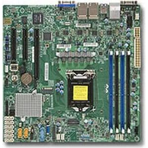 Supermicro X11SSH-LN4F: LGA1151, E5-1200v5 (LGA 1151, Intel C236, mATX), Moederbord