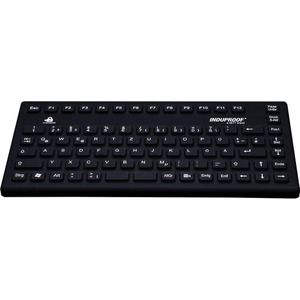 Gett TKG-086 Induproof slim compact (DE, Bedraad), Toetsenbord, Zwart