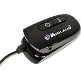 Midland - WA29 - Bluetooth-headset - Zwart - Inclusief Accukabel