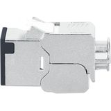 Intellinet - 791298 - Keystonemodule - Zwart - Roestvrijstaal