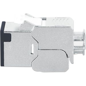 Intellinet - 791298 - Keystonemodule - Zwart - Roestvrijstaal