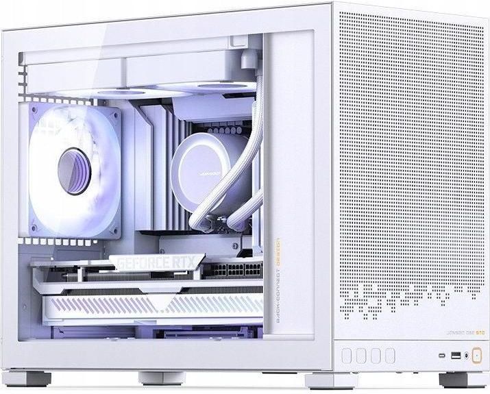 Jonsbo - D32 STD - PC-Gehäuse - Wit - Tempered Glass - mATX