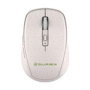 Tellur Groene draadloze muis Nano Reciever Creame (Draadloze), Muis, Groen