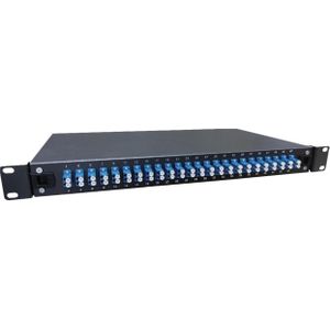 Lanview patchpaneel - 1U - 19", Server accessoires, Zwart
