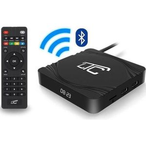 Lasmex Smart BOX LTC Android 4K UHD + Bluetooth, Streaming box, Zwart