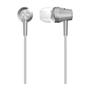 Genius HS-M360 Headset Bedraad In-ear Metaal, Zilver (Bedraad), Koptelefoon, Zilver