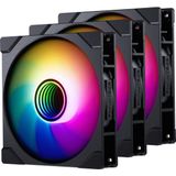 Phanteks - M25 Gen2 D-RGB - Ventilator - Zwart - 140 mm - 3 stuks