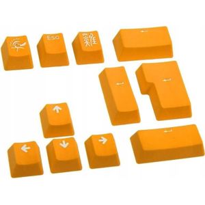 Ducky PBT dubbelschots-sleuteldop-set, Keycaps, Oranje