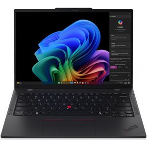 Lenovo TP T14s QLC EliteX 12C/32GB/1TB/W11P (14", 1000 GB, 32 GB, FR, Snapdragon X Elite X1E-78-100), Notebook, Zwart