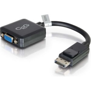 C2G DisplayPort Male naar VGA Female Adapter Converter (20 cm), Data + Video Adapter