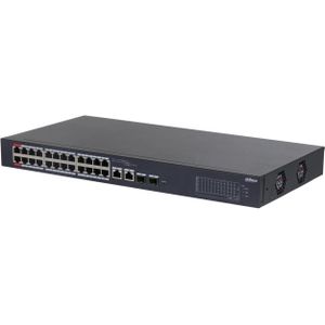 Dahua Technology DH-CS4226-24ET-240 netwerk-switch Managed L2 Gigabit Ethernet (10/100/1000) Power over Ethernet (PoE) Zwart