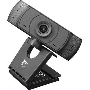White Shark Webcam Owl, FULL HD sensor, CMOS 2.0 Mpix, SONIX 2279 + 2053, Ruisonderdrukking (2.10 Mpx), Webcam, Zwart