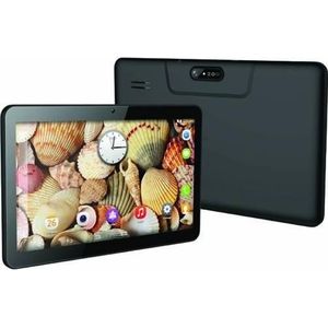 Majestic Nieuwe TAB-911 3G 16 GB 25,6 cm (10,1') Mediatek 2 GB Wi-Fi 4 (802.11n) Android 10 Zwart (3G, 10.10", 16 GB, Zwart), Tablet, Zwart