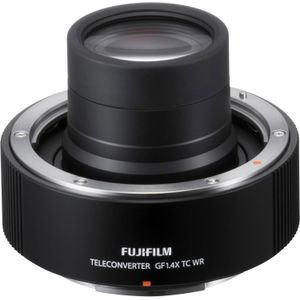 Fujifilm GF 1.4X TC WR (Teleconverter, Fujifilm Fujinon GF), Lensomvormers, Zwart