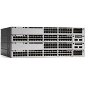 Cisco Catalyst C9300-48U-A Managed L2/L3 Gigabit Ethernet (10/100/1000) (48 ports), Netwerkschakelaar, Grijs