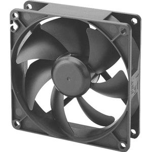 Sunon HAC0251S4-000U-999 Axiale ventilator 12 V/DC 93,42 m³/h (L x B x H) 25 x 120 x 1 (120 mm), PC ventilator, Zwart