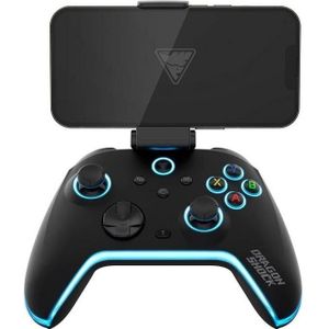 DragonShock AURORA PLUS Draadloze RGB Controller - Zwart - Android/IOS/PS3/PC
