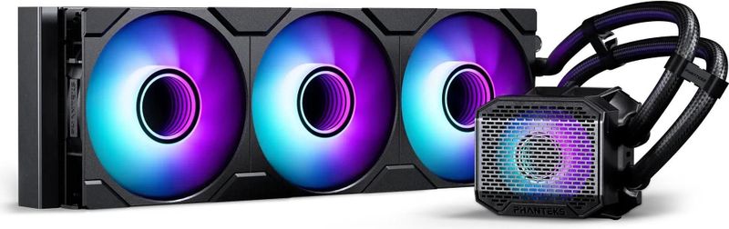 Phanteks - Glacier One 360M25 G2 - CPU Waterkoeler - Zwart - AIO Liquid