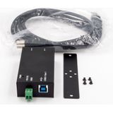 Exsys - EX-1180HMS - Docking Station - Zwart - USB 3.2 Gen 1 - 4 Poorten