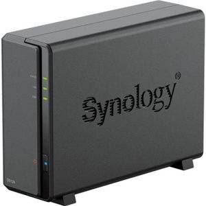 Synology DiskStation DS124 NAS/opslagserver Desktop Ethernet LAN Zwart RTD1619B, Netwerkopslag, Zwart