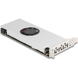 Delock PCI Express x16 Karte zu 4 x USB 20 Gbps USB Type-C Q, Controlekaart