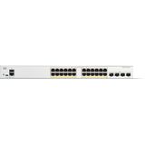 Cisco - Catalyst 1300 - Netwerkschakelaar - Grijs - 24 Poorten, PoE 375W, 19 Inch Rack