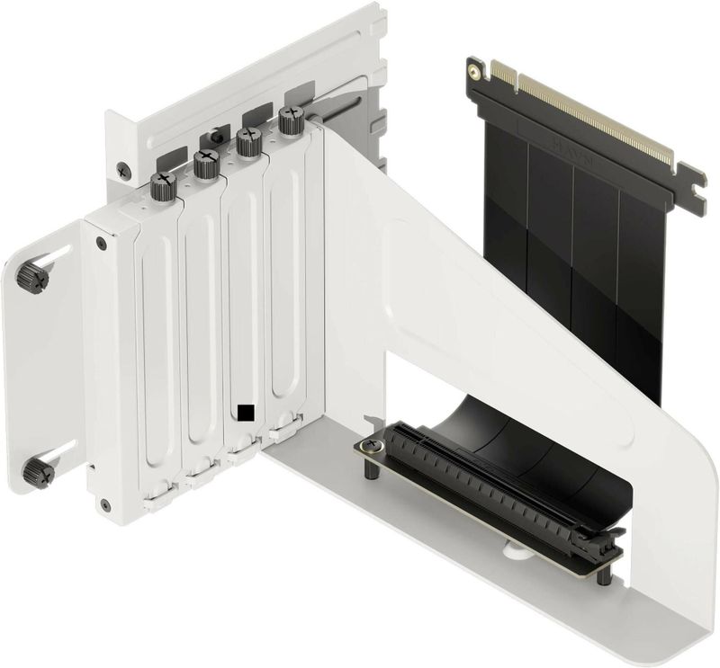 Havn HS 420 Vertikale GPU-Halterung - weiss, PC kast accessoires