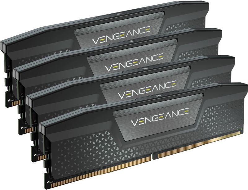CORSAIR - VENGEANCE - RAM Geheugen - Zwart - 128GB (4x32GB) - 5600MHz CL40 - Intel XMP iCUE Compatibel