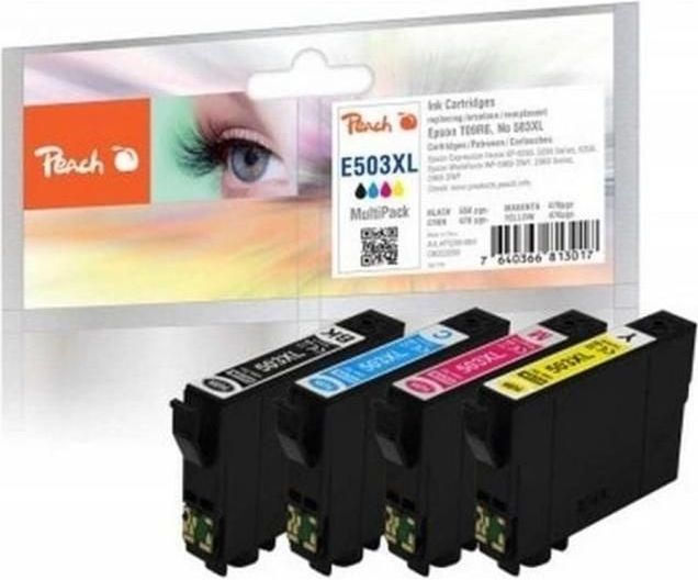 Peach - T09R6 - Epson Cartridge - MultiPack - Zwart, Cyaan, Magenta, Geel