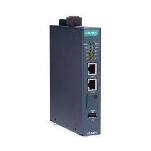 Moxa UC-8210-T-LX-S - Arm Cortex-A7 dual-core 1 GHz IIoT-gateway met ingebouwde TPM-module, 1 CAN-poort, Router