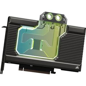 Corsair Hydro X Series XG7 RGB 3090 Ti FE GPU Waterblok - Acryl + Nikkel, GPU waterkoelers
