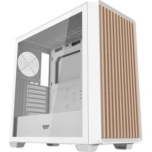 Darkflash Tech DarkFlash DS900WD computer case (white) (ITX, ATX), PC-behuizing, Wit