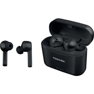 Toshiba Airhush RZE-BT1050E zwart (Actieve ruisonderdrukking, 4 h, Draadloze), Koptelefoon, Zwart