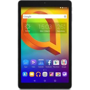Alcatel 8079 A3 - 10" - Wifi - 16Go - Noir (Alleen WLAN, 10", 16 GB, Zwart), Tablet, Zwart