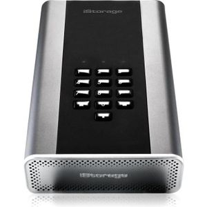 iStorage diskAshur DT2 - Externe Harde Schijf - 22TB - Zwart