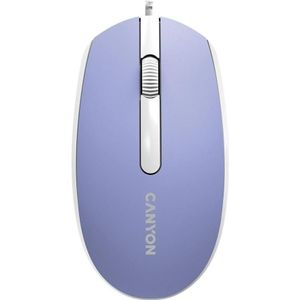 Canyon Computer mouse mouse M-10 Wired Lavender (Bedraad), Muis, Paars