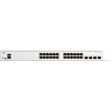 Cisco - Catalyst 1300-24T-4G - Beheerde Schakelaar - Zwart - 24 Poorten