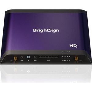 BrightSign - HD225 - Mediaspeler - Paars - 4K UltraHD - HDMI - LAN - microSD