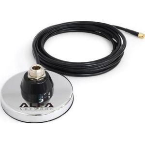 Alfa Network ARS-AS087 - Antenneverlenger met magnetische houder, Netwerk accessoires