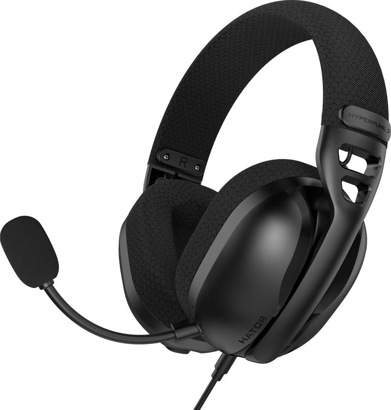 Hator - Hyperpunk 3 - Gaming Headset - Zwart - Bedraad - Hi-Res Geluid