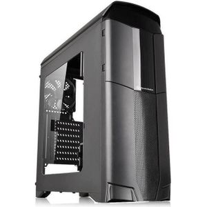 Thermaltake Versa N26 Midi Toren Zwart, PC-behuizing, Zwart