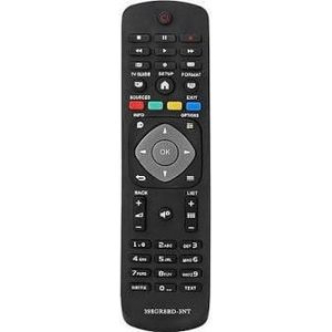 Lasmex LXP0398 PHILIPS 398GR8BD (Universele afstandsbediening, Infrarood), Afstandsbediening, Zwart