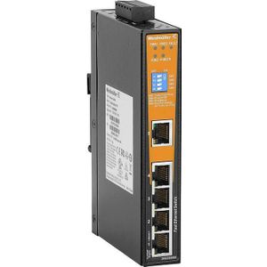 Weidmüller IE-SW-AL05LM-5TX (5 ports), Netwerkschakelaar