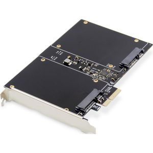 Digitus SATA III RAID PCI Express add-on kaart 2,5" HDD / SSD, 2-poorts, Storage controller