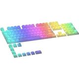 Polychroma RGB Keycaps Wit - Keycapset - 115 Keys - ANSI - VS-indeling - semi-transparant wit