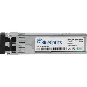 BlueOptics Finisar (Dell) FTLF8519P3BNL-FC Compatibel SFP BO05C856S5D, Zendontvangers, Zilver